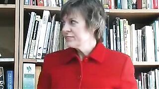 Mrs Jones inside am-dram retro.
