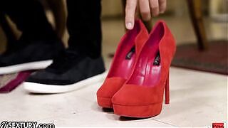 21 SEXTURY - Tiffany Doll Seduced Her Man Into Anal After Showing Off Her Devils Pedicure Talent